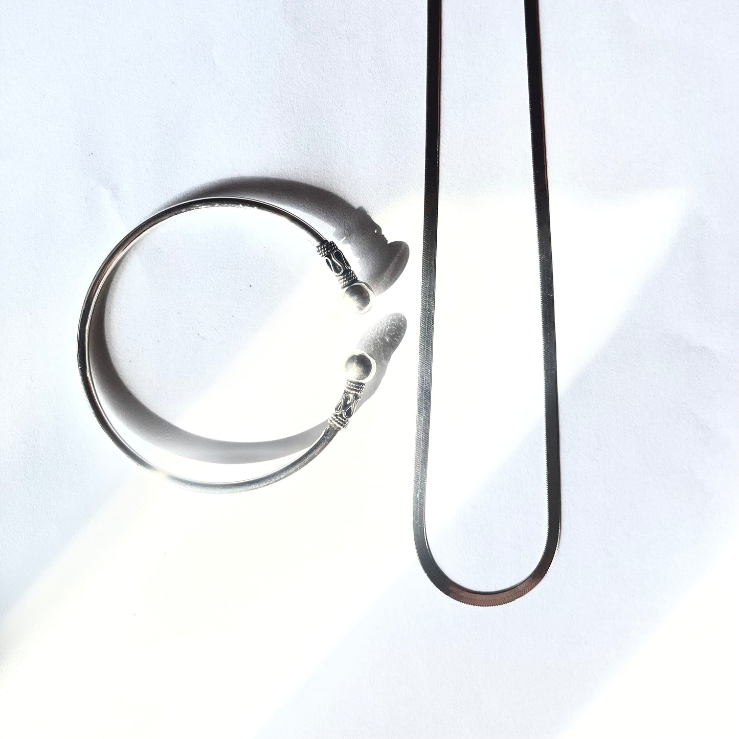 Omega Necklace (Silver)
