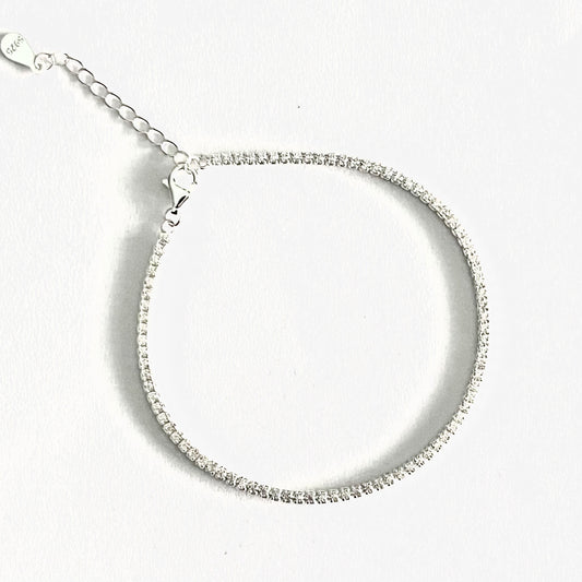 Zircona Elegance Bracelet (White)
